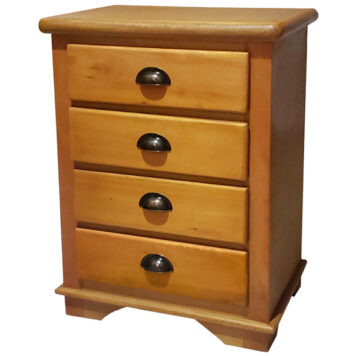 Mesa lateral 4 gavetas